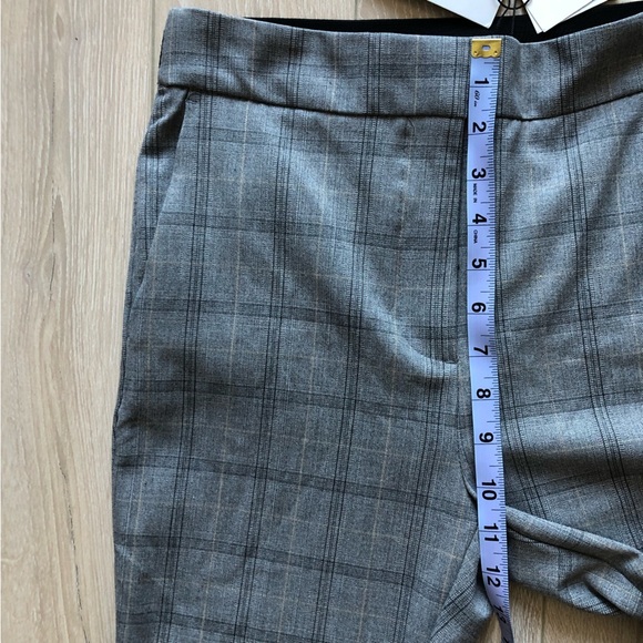 NWT Zara Plaid Jogger Waist Pants - Picture 6 of 10